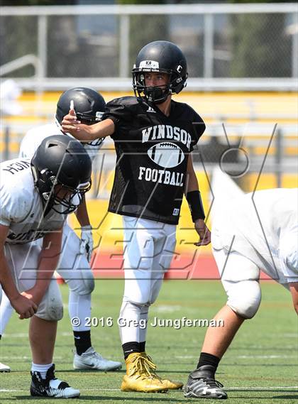 Thumbnail 1 in JV: Windsor vs Galileo (scrimmage) photogallery.