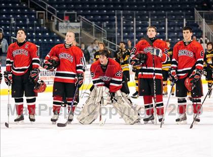 Thumbnail 2 in Amity Regional vs Branford (Sound Tigers Harbor Yard Series) photogallery.