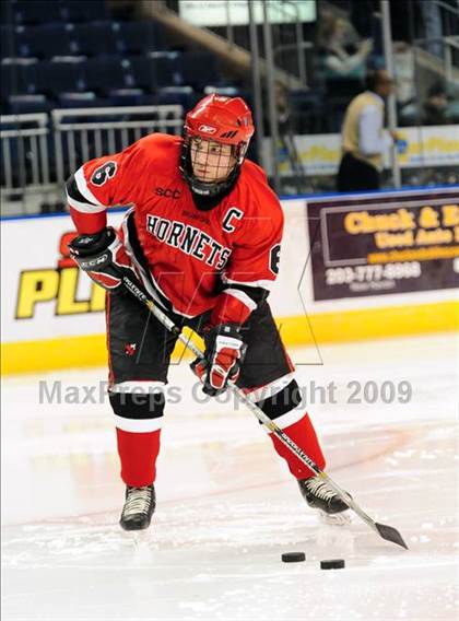 Thumbnail 3 in Amity Regional vs Branford (Sound Tigers Harbor Yard Series) photogallery.