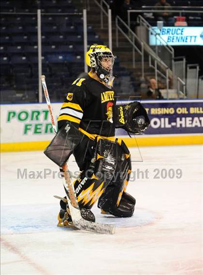 Thumbnail 1 in Amity Regional vs Branford (Sound Tigers Harbor Yard Series) photogallery.