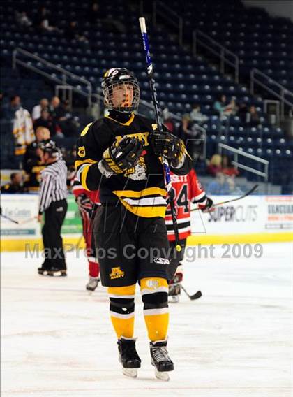 Thumbnail 1 in Amity Regional vs Branford (Sound Tigers Harbor Yard Series) photogallery.