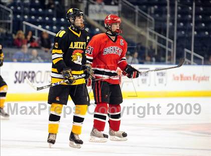 Thumbnail 2 in Amity Regional vs Branford (Sound Tigers Harbor Yard Series) photogallery.