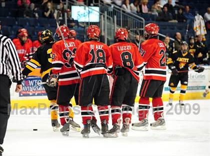 Thumbnail 1 in Amity Regional vs Branford (Sound Tigers Harbor Yard Series) photogallery.