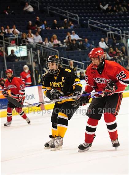 Thumbnail 1 in Amity Regional vs Branford (Sound Tigers Harbor Yard Series) photogallery.