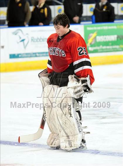 Thumbnail 3 in Amity Regional vs Branford (Sound Tigers Harbor Yard Series) photogallery.
