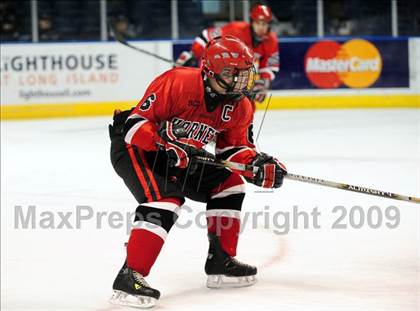 Thumbnail 2 in Amity Regional vs Branford (Sound Tigers Harbor Yard Series) photogallery.