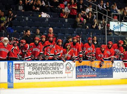 Thumbnail 3 in Amity Regional vs Branford (Sound Tigers Harbor Yard Series) photogallery.