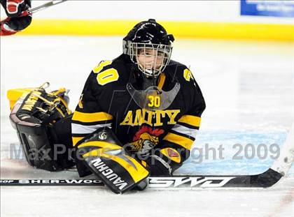 Thumbnail 2 in Amity Regional vs Branford (Sound Tigers Harbor Yard Series) photogallery.