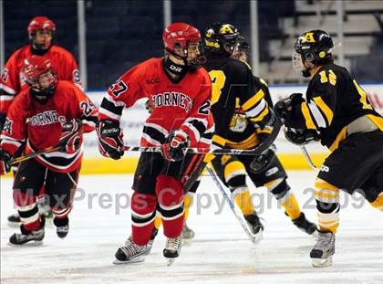 Thumbnail 3 in Amity Regional vs Branford (Sound Tigers Harbor Yard Series) photogallery.