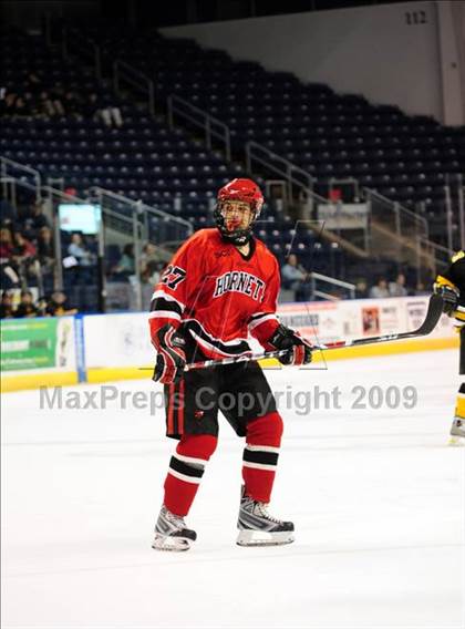 Thumbnail 3 in Amity Regional vs Branford (Sound Tigers Harbor Yard Series) photogallery.