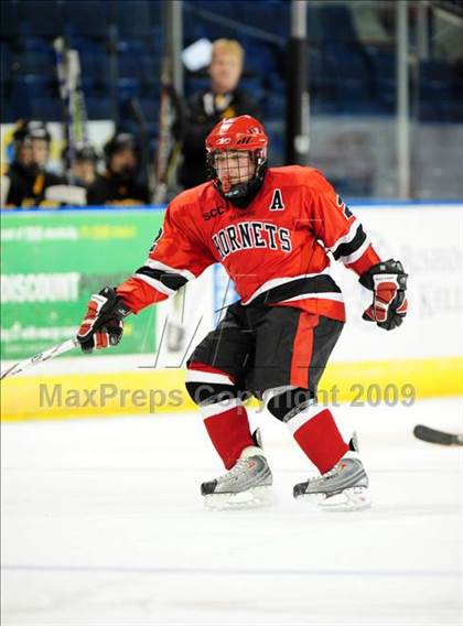 Thumbnail 2 in Amity Regional vs Branford (Sound Tigers Harbor Yard Series) photogallery.