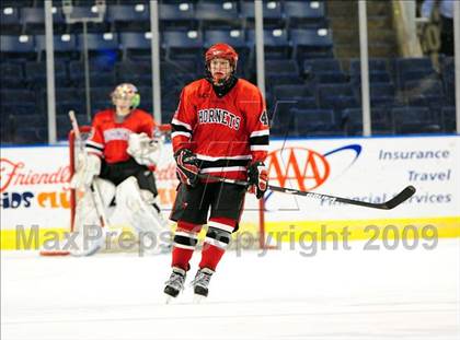 Thumbnail 2 in Amity Regional vs Branford (Sound Tigers Harbor Yard Series) photogallery.