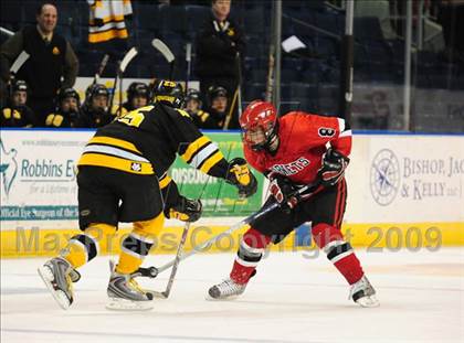 Thumbnail 3 in Amity Regional vs Branford (Sound Tigers Harbor Yard Series) photogallery.