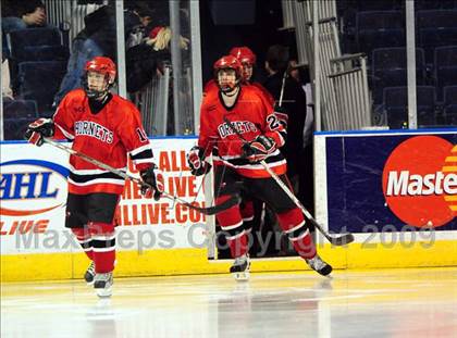 Thumbnail 1 in Amity Regional vs Branford (Sound Tigers Harbor Yard Series) photogallery.