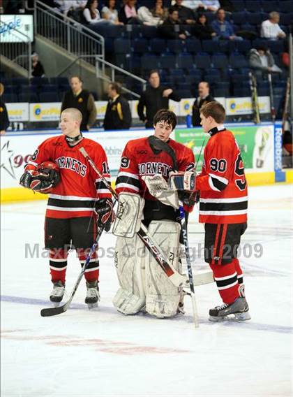 Thumbnail 3 in Amity Regional vs Branford (Sound Tigers Harbor Yard Series) photogallery.