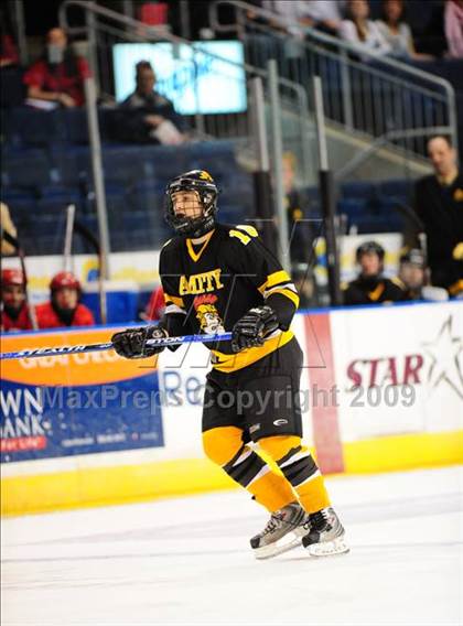 Thumbnail 1 in Amity Regional vs Branford (Sound Tigers Harbor Yard Series) photogallery.