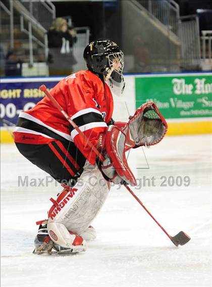 Thumbnail 2 in Amity Regional vs Branford (Sound Tigers Harbor Yard Series) photogallery.