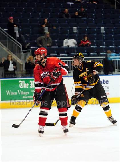 Thumbnail 2 in Amity Regional vs Branford (Sound Tigers Harbor Yard Series) photogallery.