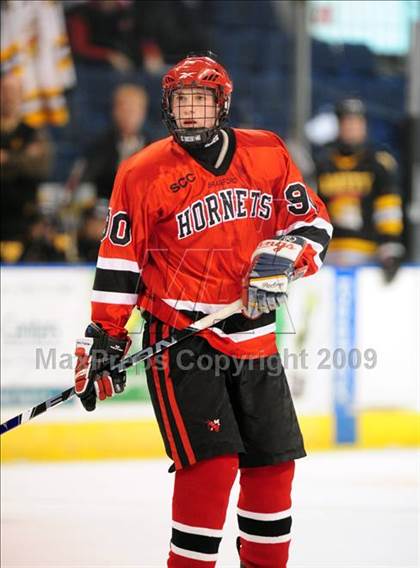 Thumbnail 2 in Amity Regional vs Branford (Sound Tigers Harbor Yard Series) photogallery.