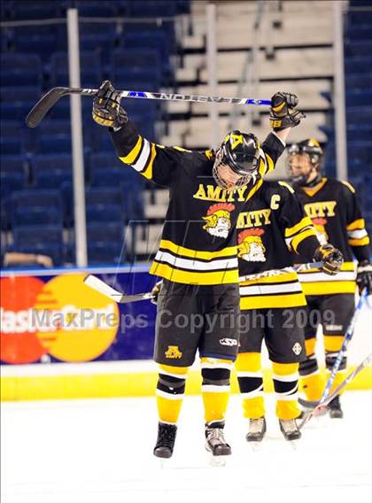 Thumbnail 1 in Amity Regional vs Branford (Sound Tigers Harbor Yard Series) photogallery.