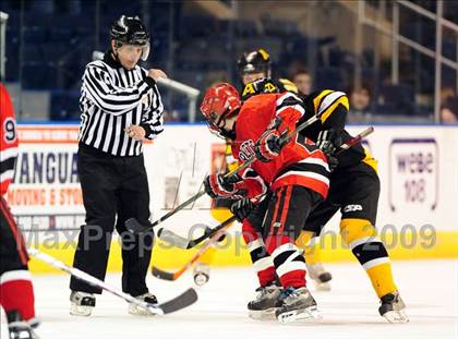 Thumbnail 1 in Amity Regional vs Branford (Sound Tigers Harbor Yard Series) photogallery.