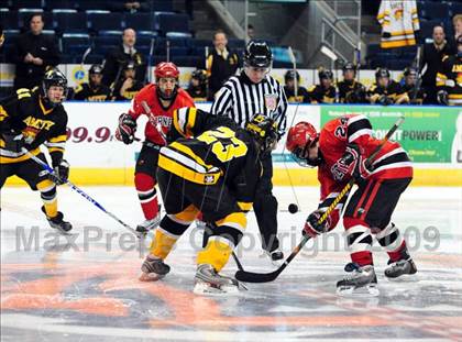 Thumbnail 2 in Amity Regional vs Branford (Sound Tigers Harbor Yard Series) photogallery.