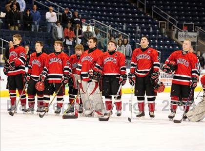 Thumbnail 1 in Amity Regional vs Branford (Sound Tigers Harbor Yard Series) photogallery.