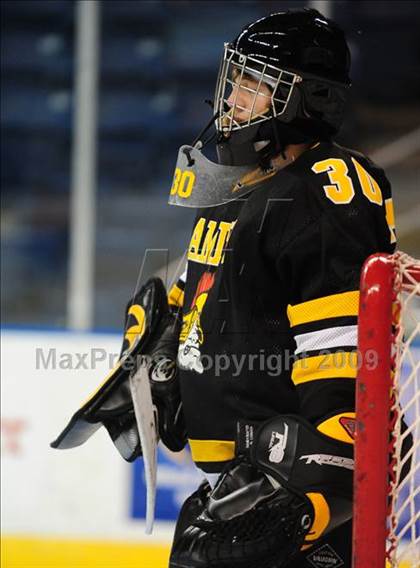 Thumbnail 2 in Amity Regional vs Branford (Sound Tigers Harbor Yard Series) photogallery.