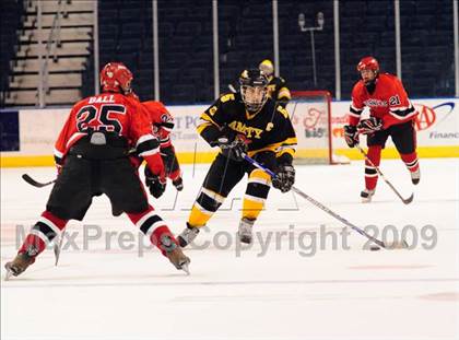 Thumbnail 3 in Amity Regional vs Branford (Sound Tigers Harbor Yard Series) photogallery.