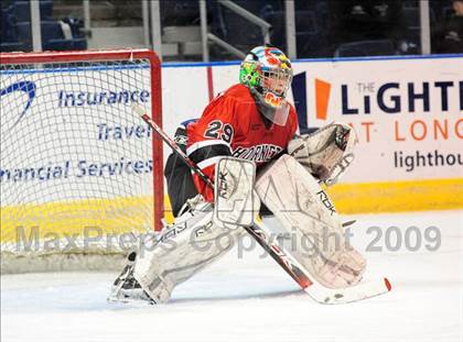 Thumbnail 3 in Amity Regional vs Branford (Sound Tigers Harbor Yard Series) photogallery.