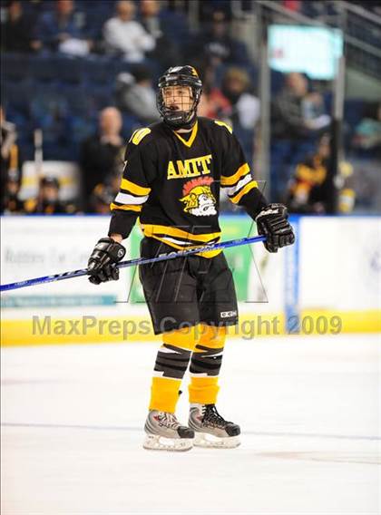Thumbnail 2 in Amity Regional vs Branford (Sound Tigers Harbor Yard Series) photogallery.