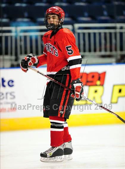 Thumbnail 1 in Amity Regional vs Branford (Sound Tigers Harbor Yard Series) photogallery.