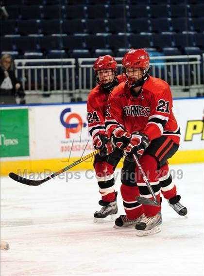 Thumbnail 2 in Amity Regional vs Branford (Sound Tigers Harbor Yard Series) photogallery.