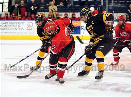 Thumbnail 1 in Amity Regional vs Branford (Sound Tigers Harbor Yard Series) photogallery.