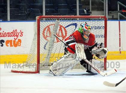 Thumbnail 2 in Amity Regional vs Branford (Sound Tigers Harbor Yard Series) photogallery.