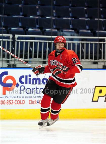 Thumbnail 2 in Amity Regional vs Branford (Sound Tigers Harbor Yard Series) photogallery.