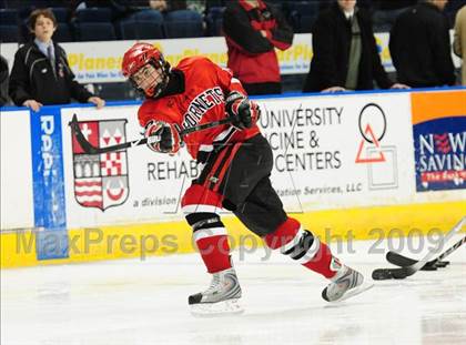 Thumbnail 3 in Amity Regional vs Branford (Sound Tigers Harbor Yard Series) photogallery.