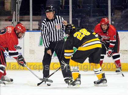 Thumbnail 2 in Amity Regional vs Branford (Sound Tigers Harbor Yard Series) photogallery.