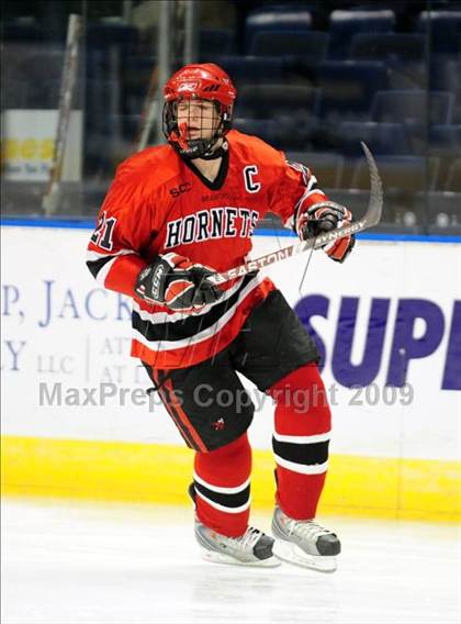 Thumbnail 2 in Amity Regional vs Branford (Sound Tigers Harbor Yard Series) photogallery.