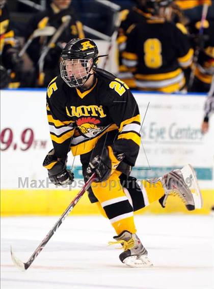 Thumbnail 1 in Amity Regional vs Branford (Sound Tigers Harbor Yard Series) photogallery.