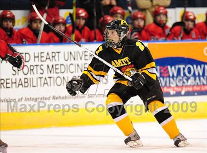 Thumbnail 3 in Amity Regional vs Branford (Sound Tigers Harbor Yard Series) photogallery.