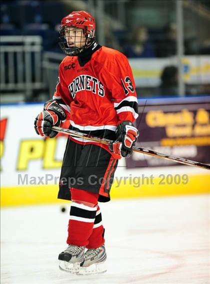 Thumbnail 2 in Amity Regional vs Branford (Sound Tigers Harbor Yard Series) photogallery.