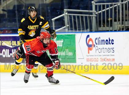 Thumbnail 1 in Amity Regional vs Branford (Sound Tigers Harbor Yard Series) photogallery.