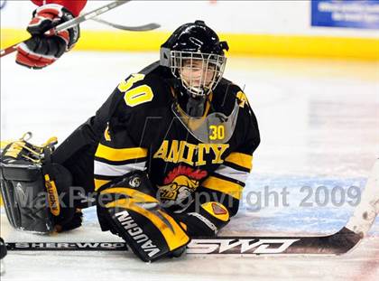 Thumbnail 3 in Amity Regional vs Branford (Sound Tigers Harbor Yard Series) photogallery.