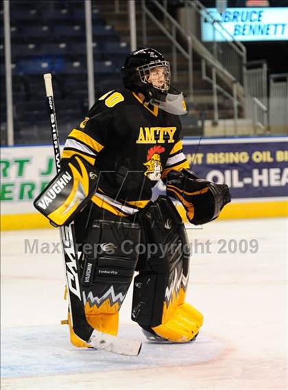 Thumbnail 2 in Amity Regional vs Branford (Sound Tigers Harbor Yard Series) photogallery.