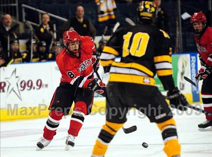 Thumbnail 1 in Amity Regional vs Branford (Sound Tigers Harbor Yard Series) photogallery.
