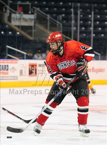 Thumbnail 3 in Amity Regional vs Branford (Sound Tigers Harbor Yard Series) photogallery.