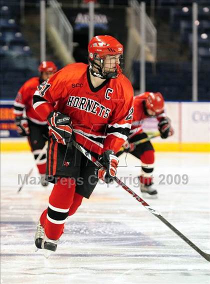 Thumbnail 2 in Amity Regional vs Branford (Sound Tigers Harbor Yard Series) photogallery.