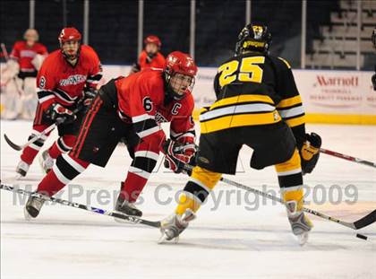Thumbnail 1 in Amity Regional vs Branford (Sound Tigers Harbor Yard Series) photogallery.