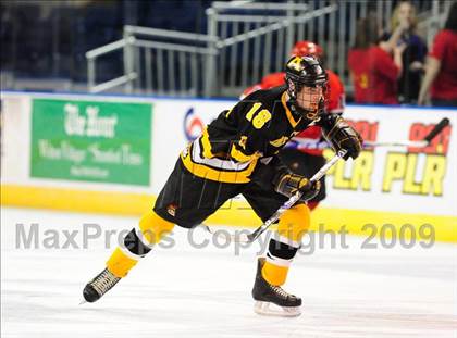 Thumbnail 3 in Amity Regional vs Branford (Sound Tigers Harbor Yard Series) photogallery.